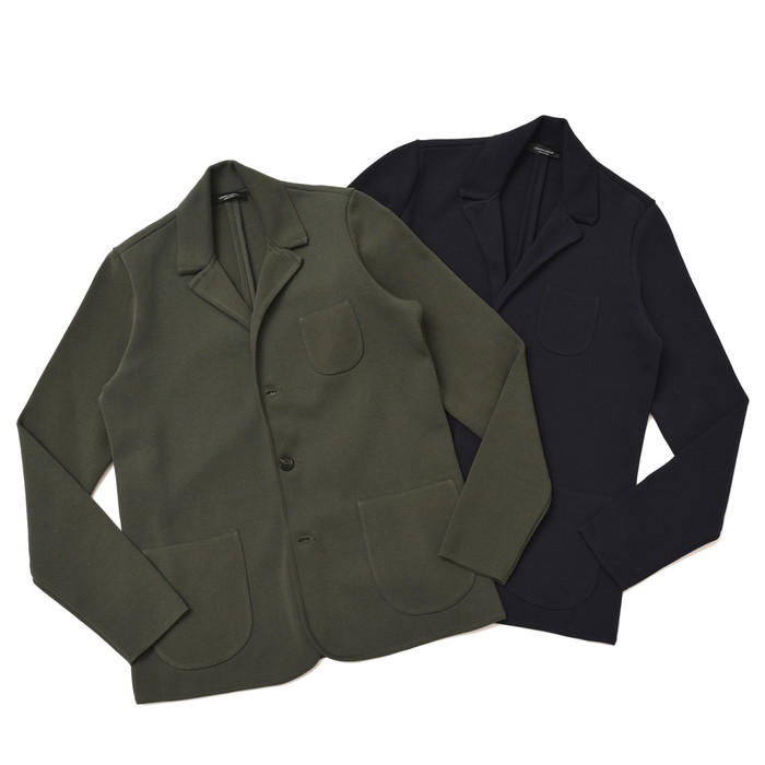 【SALE52%OFF】roberto collina（ロベルト コリーナ）コットンミラノリブニットジャケット RT09012 46071004025｜guji outlet 18,480円