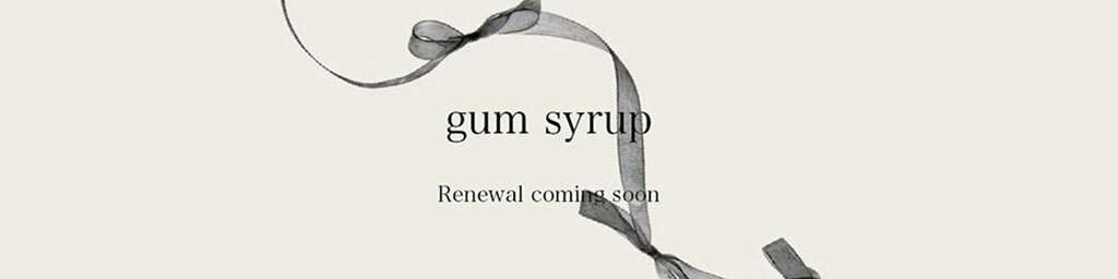 gum syrupǻȤ䤹ץ饹ܻؤ쥢ƥ󶡤Ƥޤ