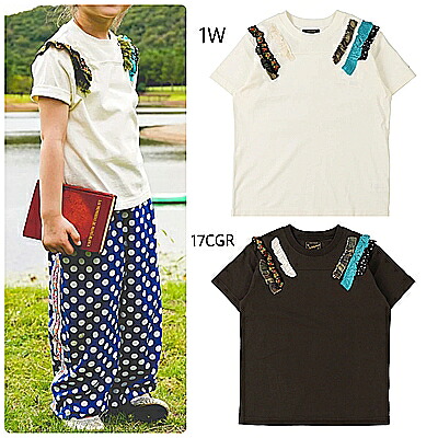 ☆2026春夏【GO TO HOLLYWOOD/ゴートゥーハリウッド】 【32620420】テンジク マルチ ＴＥＥ トップス/Tシャツ/カットソー/ジュニア/レディース