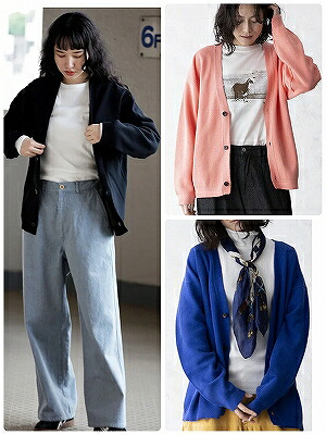 ☆秋冬商いもの【ARCH\u0026LINE/アーチアンドライン】【AL232202】OG COTTON WF CARDIGAN(155~177)トップス/は滓もの/ジレー/長袖/御坊っちゃん/レディース/メンズ