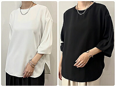 □春夏【siro de labonte/シロ デ ラボンテ】【R613311】puff sleeve pullover [パフスリーブ プルオーバー](M)トップス/プルオーバー/長袖/レディース｜Gum.Gum.