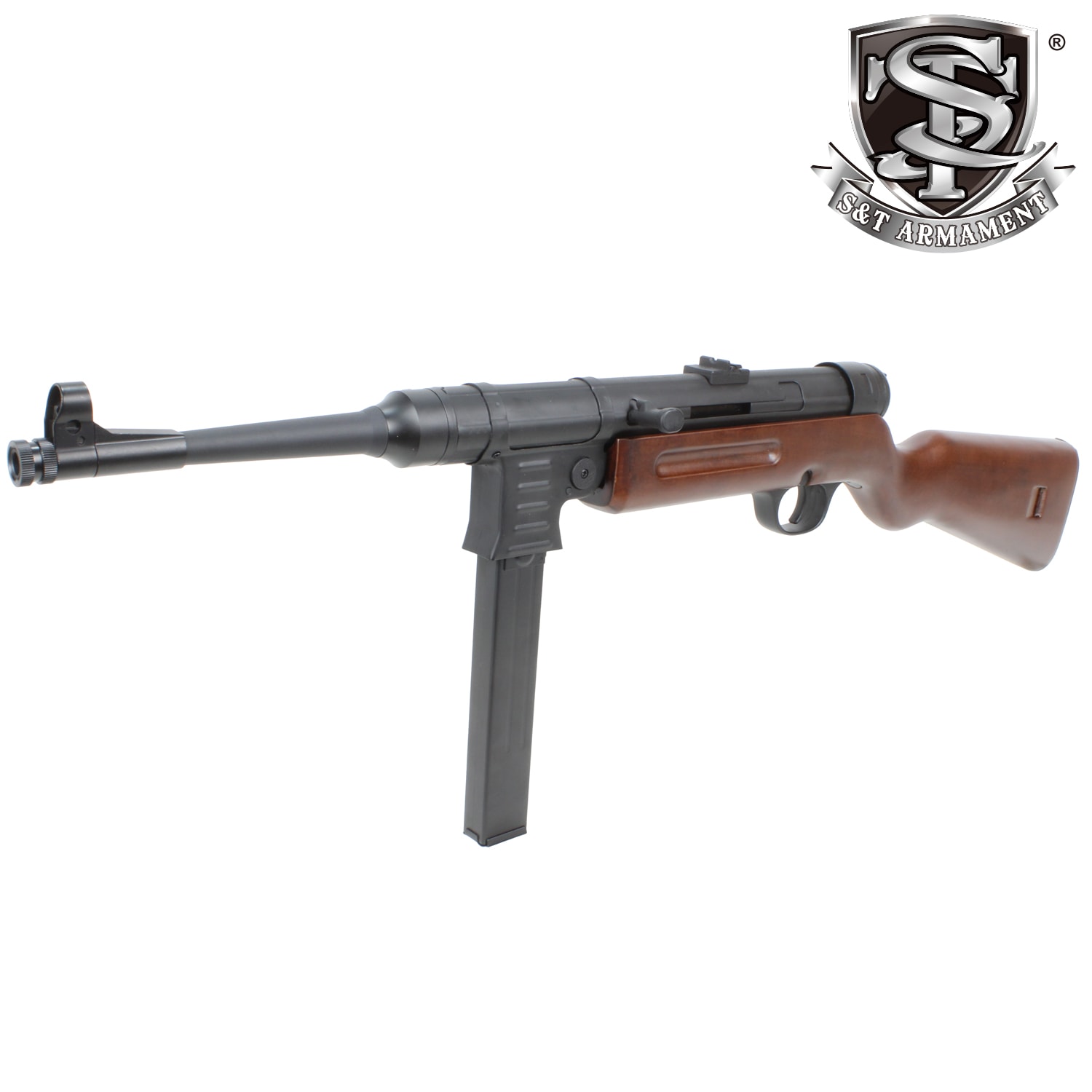 楽天市場】《今月のフェア》AGM MP41 電動ガン リアルウッド : スカイ