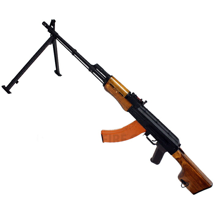 楽天市場】CM052 AK47 RPK 電動ガン（リアルウッド）【180日間