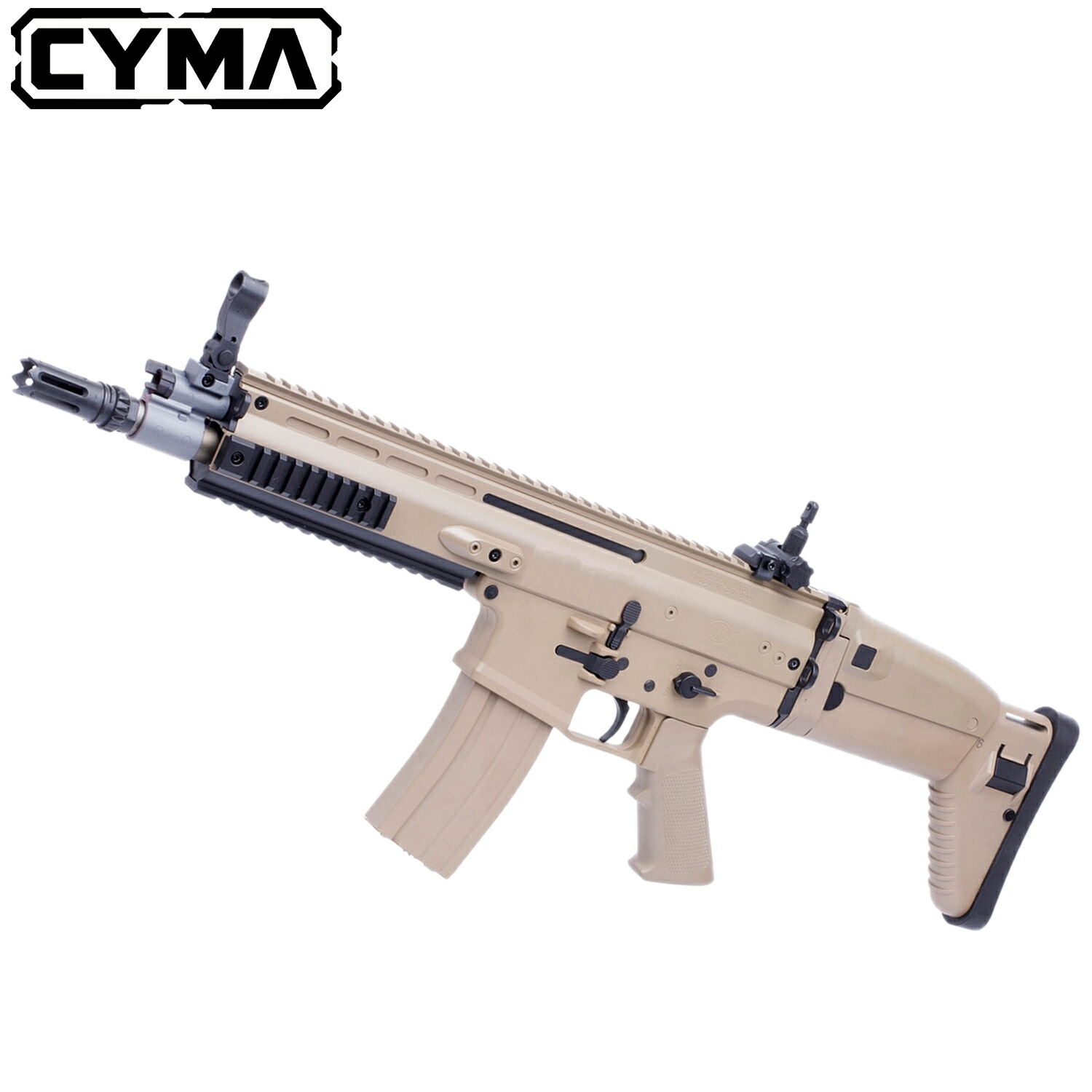 楽天市場】CYMA/CYBERGUN FN SCAR-L フルメタル電動ガン(BK/TAN 2色