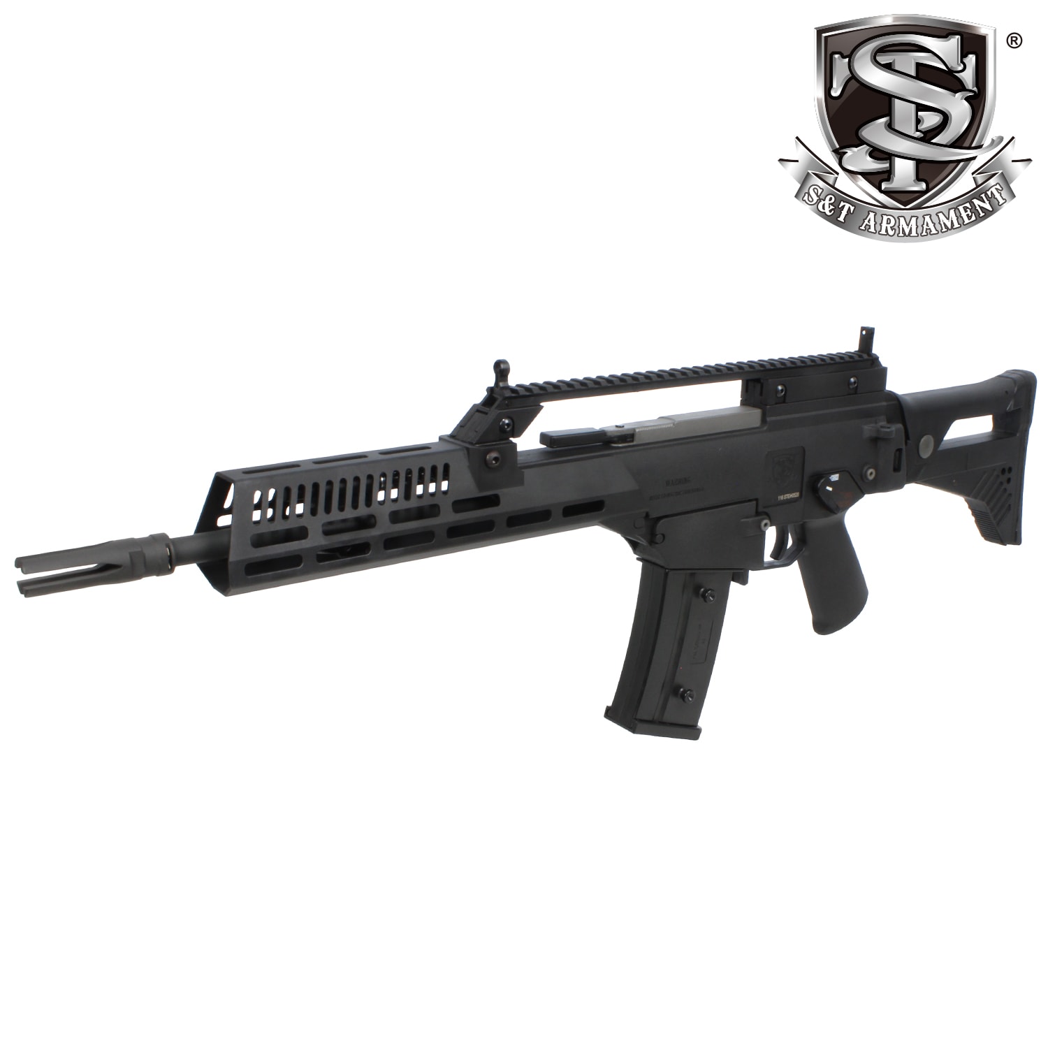 S&T G36K MLOK IDZ ガスブローバック BK｜予備マグサービス