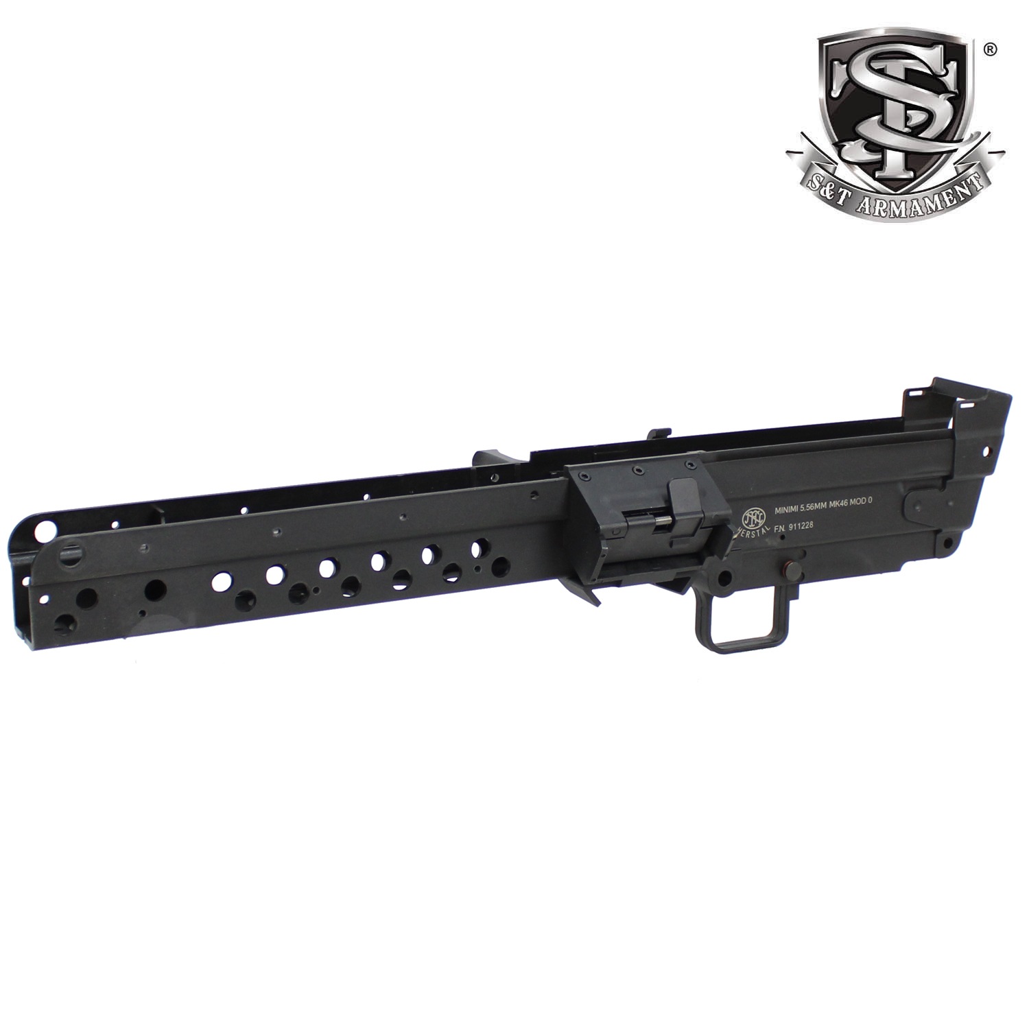 【S&T】MK46 Mod.0 ナイロンロアフレームBK