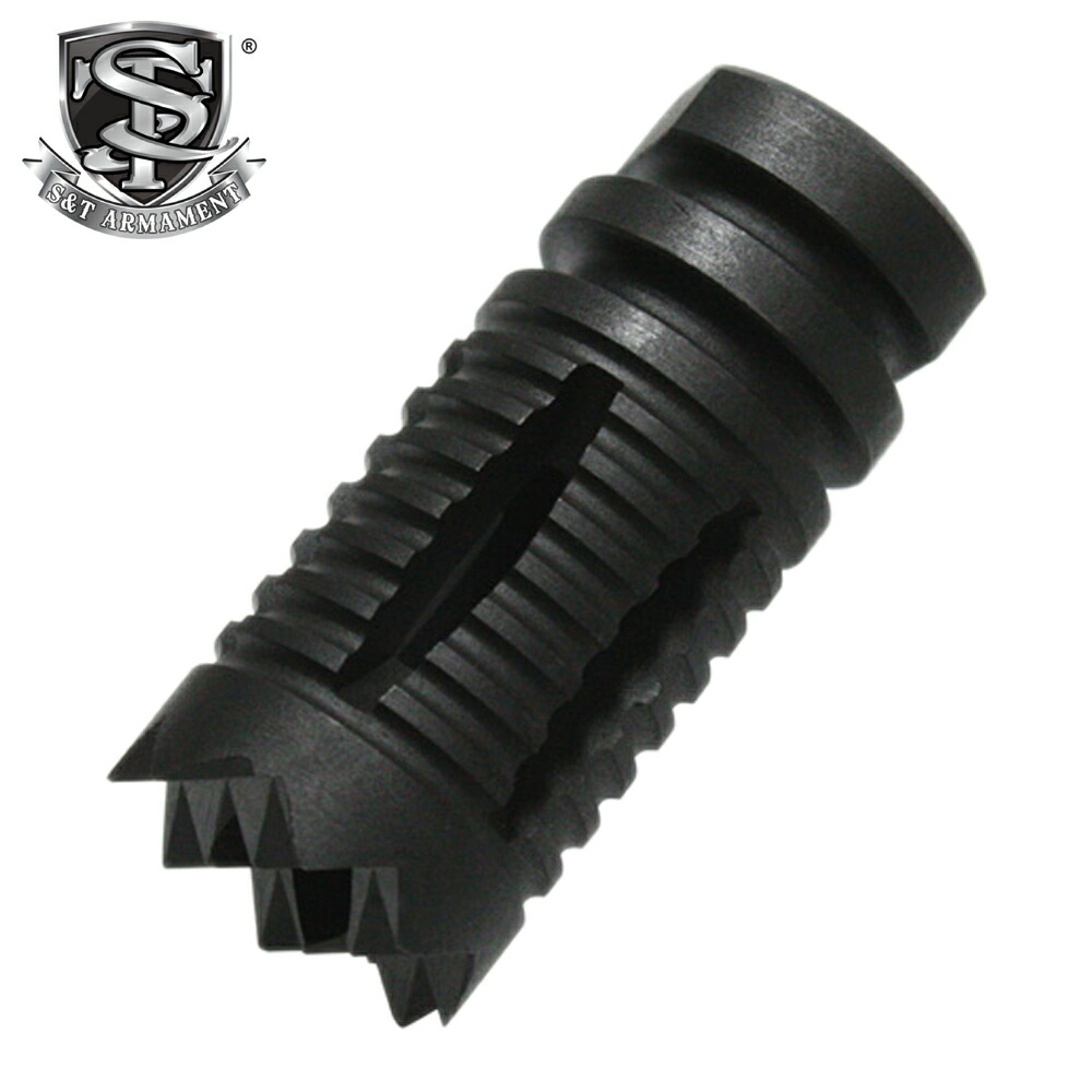 イカハイダー 14mm フラッシュハイダー m4 MWS トレポン