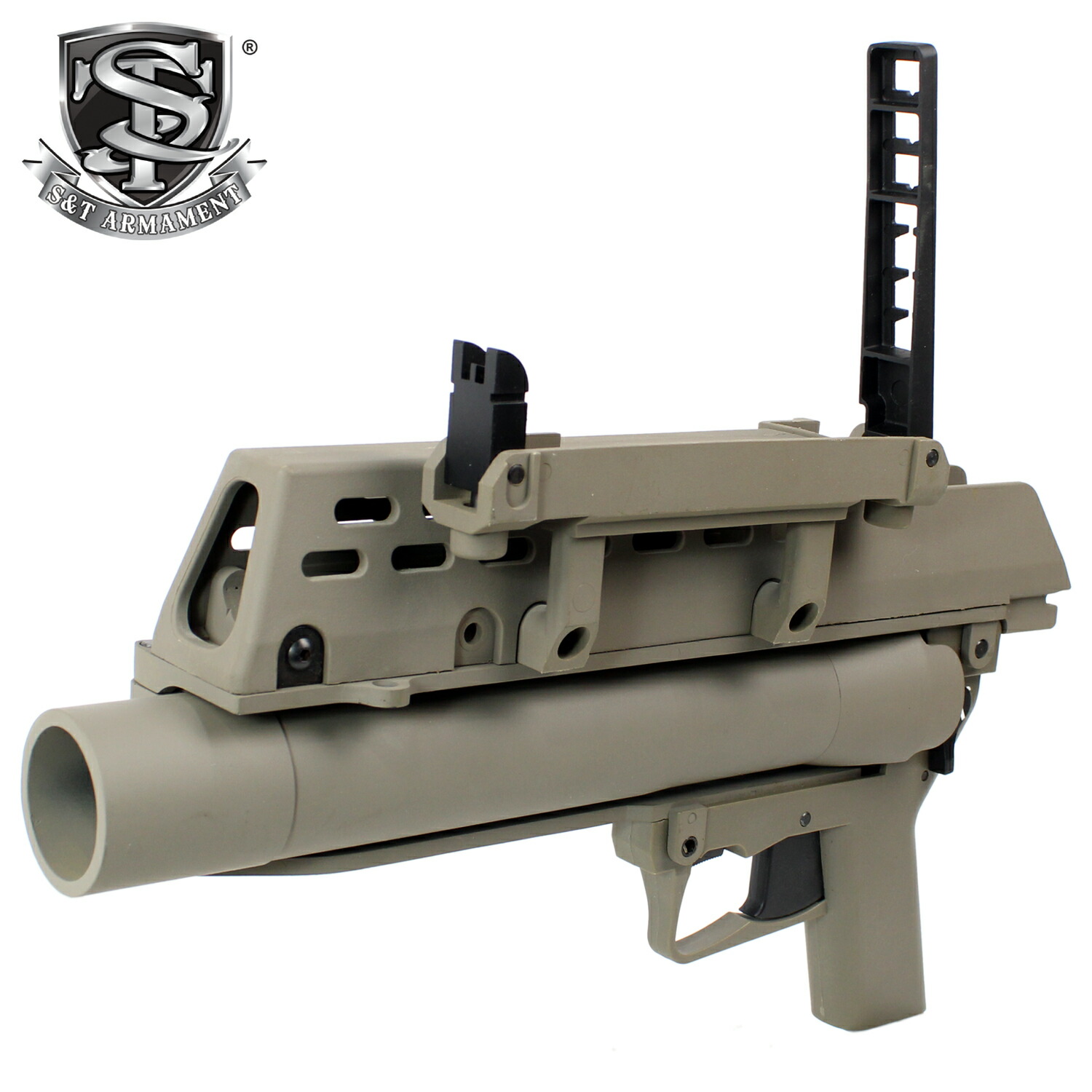 【S&T】G36タイプ グレネードランチャー DE 【S&T刻印】