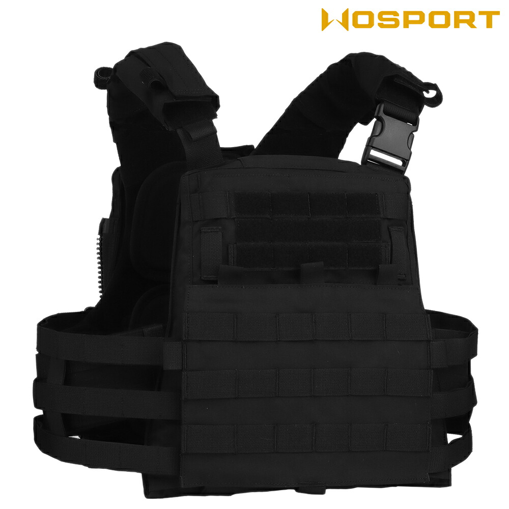 【WOSPORT】Crye MBAVタイプ プレートキャリア Black