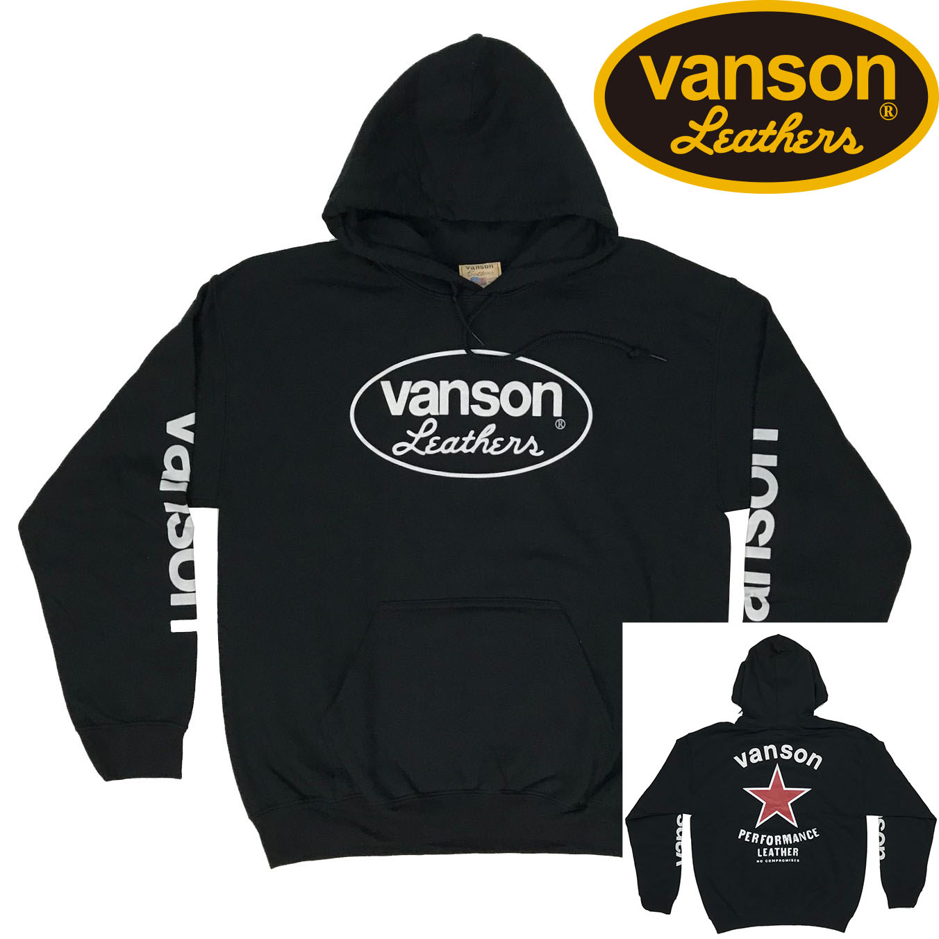 【 REDSTAR プルパーカー / 2色 】 バンソン vanson パーカー 服 長袖 冬 メンズ vanson REDSTAR プルパーカー フード プル パーカー アメカジ スウェットパーカー トップス アウター ストリート バイカー ファッション 春服 秋服 デイリーウェア 大人コーデ 881v436｜NAVY BLUE 9,112円