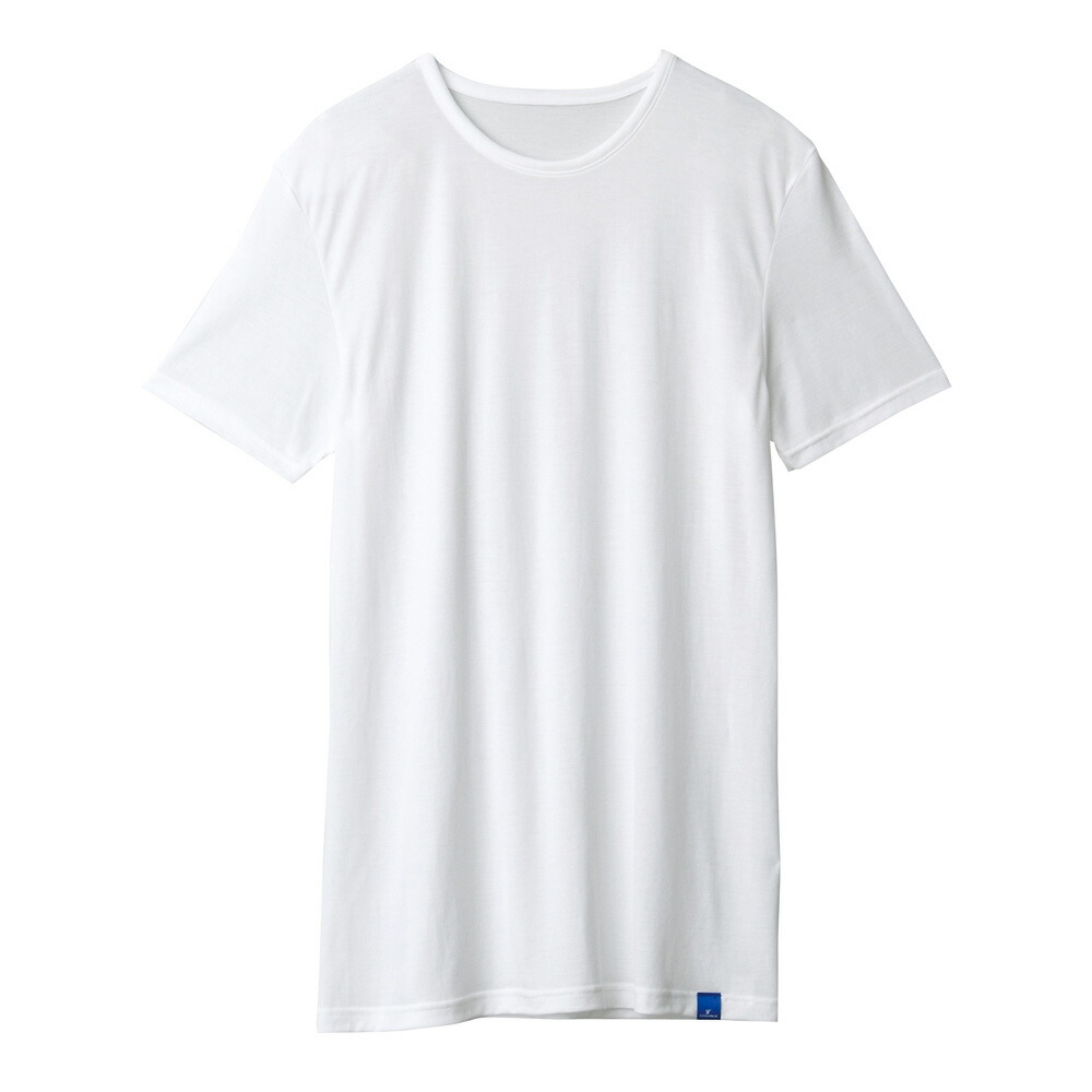 楽天市場 グンゼ クールマジック クルーネックｔシャツ メンズ 夏 肌着 接触冷感 ｔシャツ 下着 吸汗 速乾 汗ジミ対策 汗ベタ軽減 パワフル吸汗速乾 丸首 紳士 ホワイト 消臭 インナー Gunze Coolmagic M Ll Mc1813 Gunze11 グンゼオンラインショップ