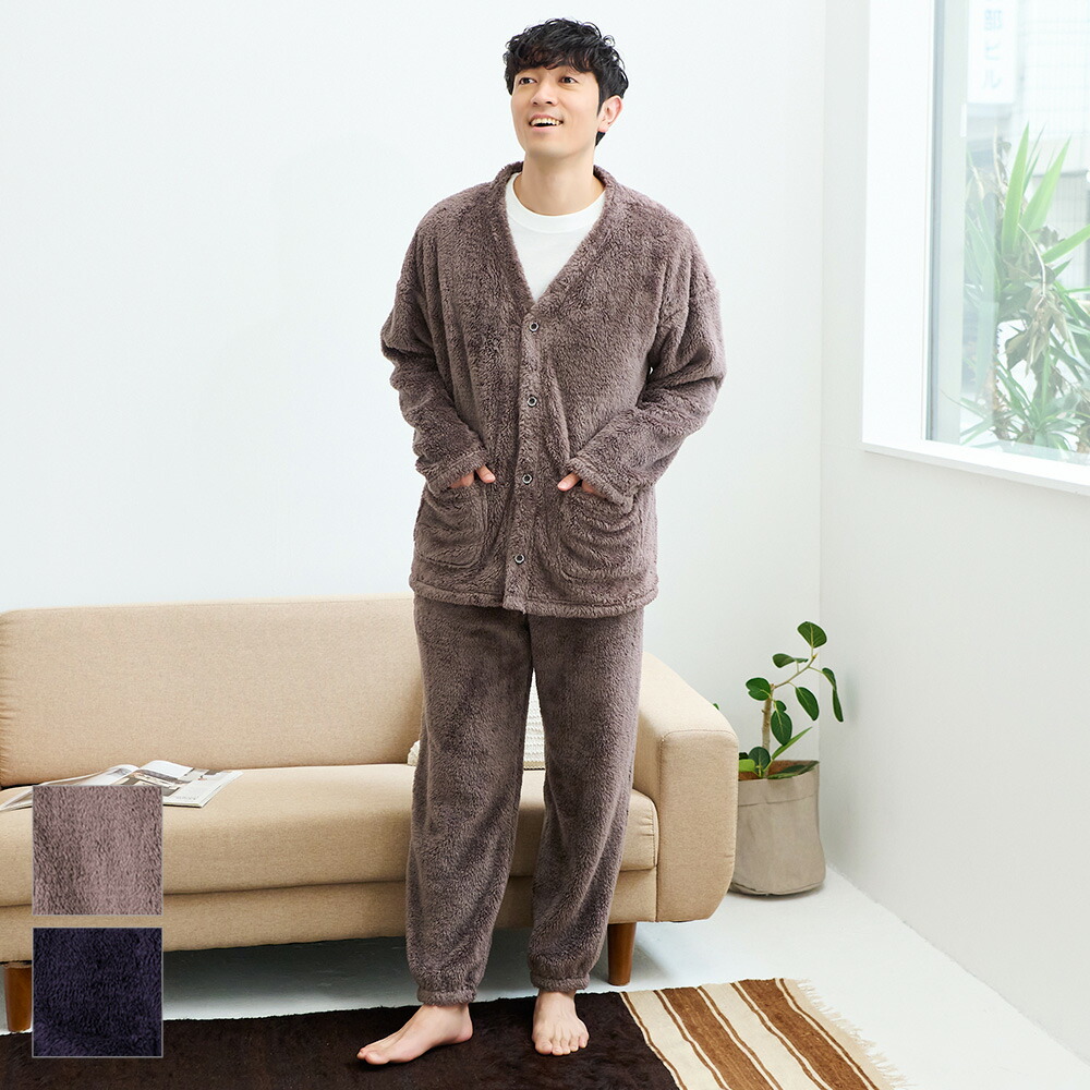 楽天市場】グンゼ メンズ ルームウェア ベロア シャギー パンツ 冬
