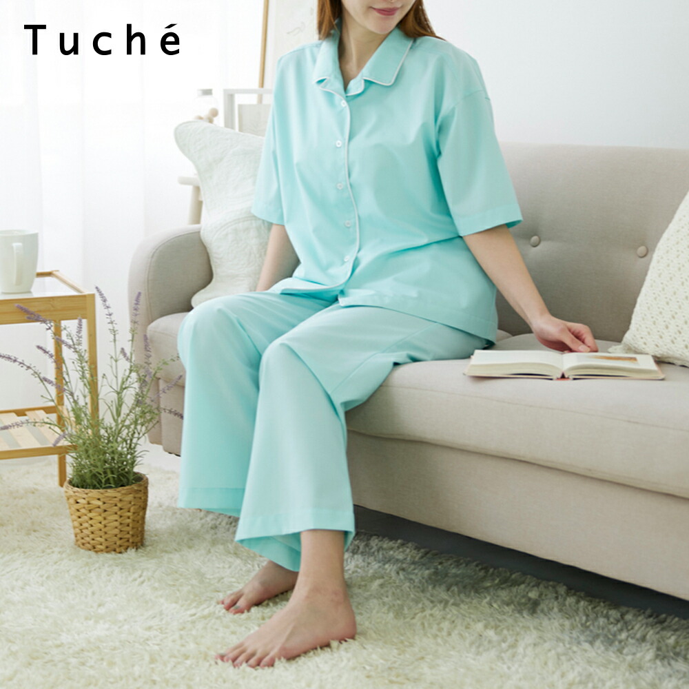 楽天市場】グンゼ パジャマ シルク 100％ 絹 ルームウェア 5分袖 5分丈