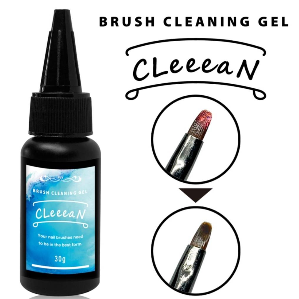 ネイル ジェルネイル 筆 ブラシクリーン 筆クリーナー ジェル ブラシクリーニングジェル ネイル用品 パウダー ブラシクリーナー ラメ