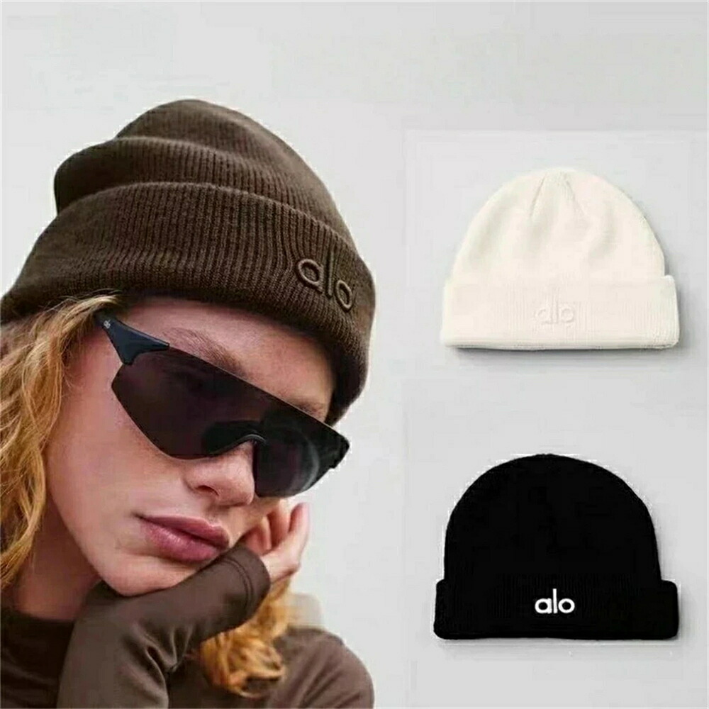 【 SALE10%OFF】秋冬最新 ALO Yoga矢 Notable beanie国内未発売 先っちょ ロゴタイプ旗がしら knitted hat ユニ一発やる欧米 今めかしい 保温性人並み外れた ロゴタイプ刺しゅう 運動競技 かぶり笠