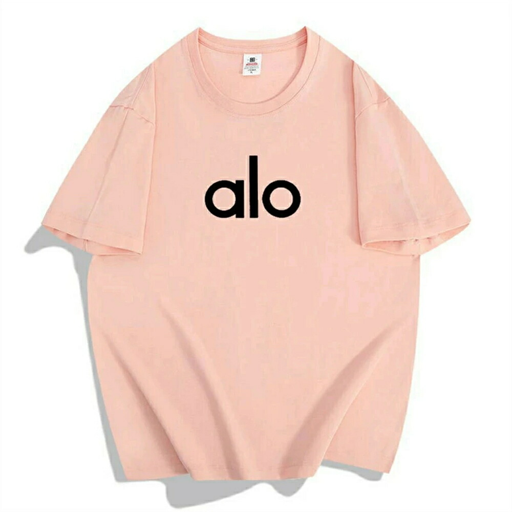 【 SALE10%OFF】★ ALO Yoga ★半袖 tプルオーバー レディース 心地よい 今めかしい ゆったり カットソー 黒 白 大層らしい大きさ 春夏 薄っぺら 刷り上げる ロゴタイプT ワンポイント ラウンドのど首 真っただ中丈 伸ばすこと 派手 普段着 デイリー 着まわし 通い 通学 アウトドア 祝い事