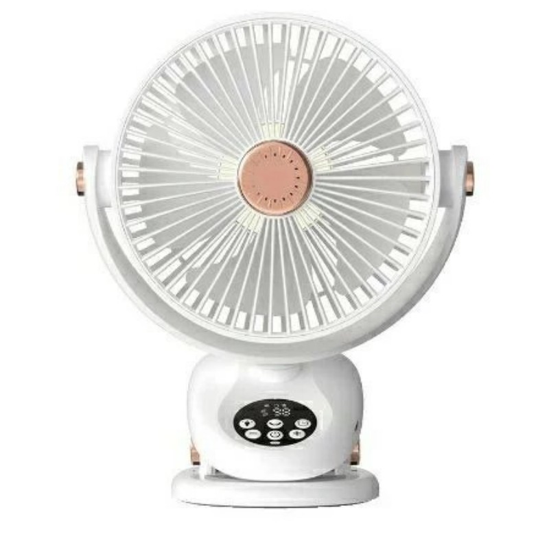 送料無料 扇風機　5枚羽根　USB充電　風量五段階 リモコン付き タイマー付き ナイトライト 静音　せんぷうき 夏 季節家電 空気循環