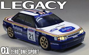 01 ZERO-ONE SPORT スバル・レガシーBC5 RAllying キット スバル・レガシーBC5 RAllyingキット 40706 ラジコン