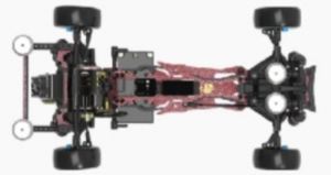 SAKURA D6 SPORT 1/10ドリフトカー カーボンバージョン (レッド) KIT-SAKURA D6GA/RE ラジコン