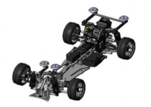 SAKURA D6 SPORT 1/10ドリフトカー(ベルトUMR) KIT-SAKURA D6S Belt ラジコン
