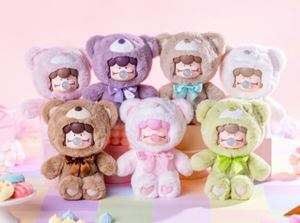 Nanci カラフルチョコベア（BOX6個入） NAXX ブラインドボックスフィギュア