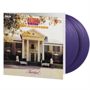 輸入盤 ELVIS PRESLEY / RECORDED LIVE ON STAGE IN MEMPHIS （PURPLE） [4LP]
