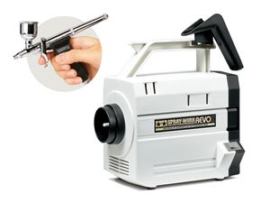 スプレーワーク HGコンプレッサーレボII (HGトリガーエアーブラシ付き) 74544 プラモデルツール