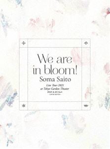 斉藤壮馬／Live Tour 2021&rdquo;We are in bloom!&rdquo;at Tokyo Garden Theater（完全生産限定盤） [Blu-ray]｜ポプカル 店