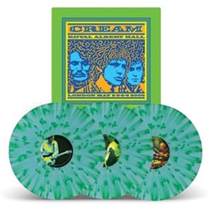 輸入盤 CREAM / ROYAL ALBERT HALL LONDON MAY 2-3-5-6 2005 （LIVE） （BLUE ＆ GREEN SPLATTER） [3LP]