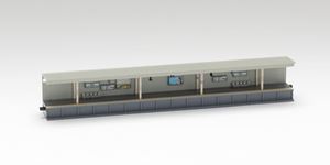対向式ホーム(都市型)照明付延長部 4286 Nゲージ