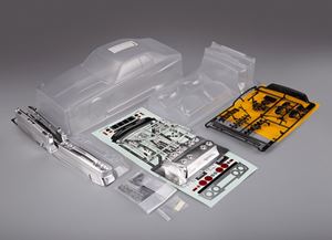 1/10 日産スカイライン1977 2000GT-ES クリアボディ 48635 RCパーツ
