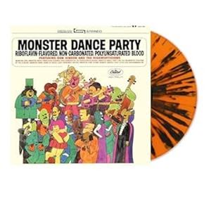 輸入盤 DON HINSON AND THE RIGAMORTICIANS / MONSTER DANCE PARTY （LIMITED ORANGE ＆ BLACK PUMPKIN SPLATTER） [LP]