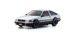 ミニッツAWD トヨタ カローラレビン AE86 ホワイト/ブラック 32641WBK ラジコン