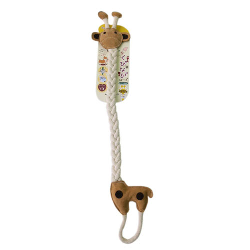 ペッツルート くびながロープ キリりん 犬用おもちゃ