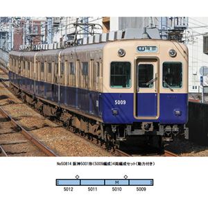 楽天市場】送料無料◇50814 グリーンマックス 阪神5001形 (5009編成) 4