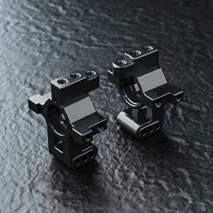 アルミTHAリアアップライト（黒） 210695BK RCパーツ