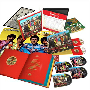 輸入盤 BEATLES / SGT. PEPPER’S LONELY HEARTS CLUB BAND ANNIVERSARY （SUPER DLX） [4CD＋BLU-RAY＋DVD] 13,603円