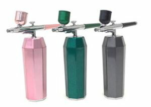 楽天市場】充電式エアブラシセット（ガンメタ） CR802# RCツール