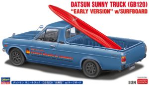 1/24 DATSUN サニートラック（GB120） 前期型 w/サーフボード 20778 組み立て式プラモデル