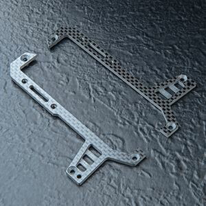 FRXカーボン軽量フロントアッパーデッキセット 210714 RCパーツ