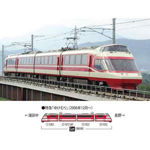 楽天市場】長野電鉄1000系ゆけむりセット （4両） 【TOMIX・98290