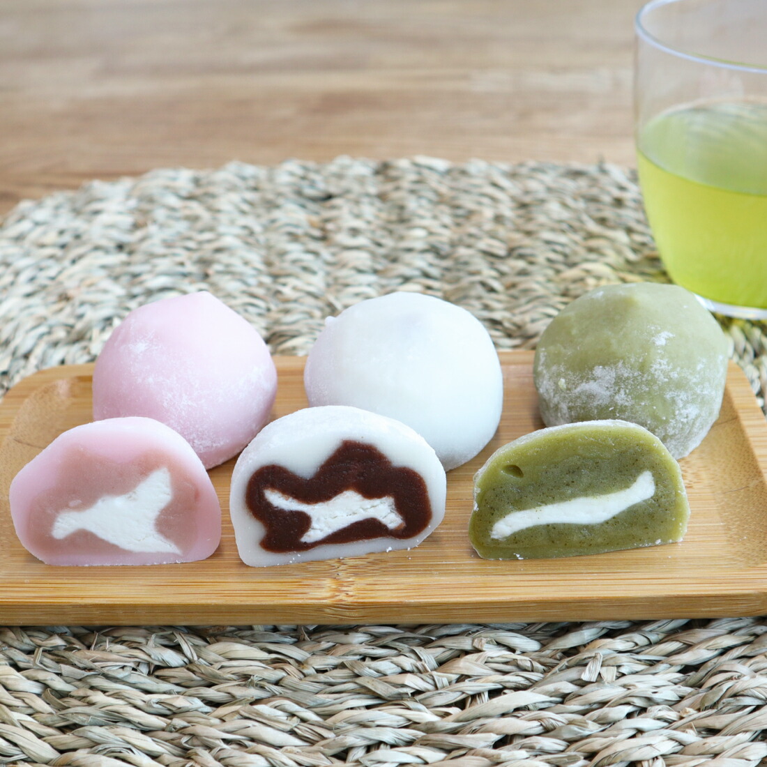 【送料無料】津曲食品 彦一だんご 自宅用 くり～む大福30個（5種 各6個） 和菓子 洋菓子 贈答 鹿児島県 鹿児島県産 鹿児島 ご当地グルメ お取り寄せ 産地直送 セット ギフト プレゼント 御中元 お中元 母の日 父の日 クリーム 大容量 ハロウィン
