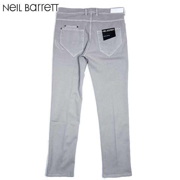 【楽天市場】ニールバレット Neil Barrett メンズ パンツ ボトムス クラッシュ/リペア加工コットンパンツ グレー BDE104