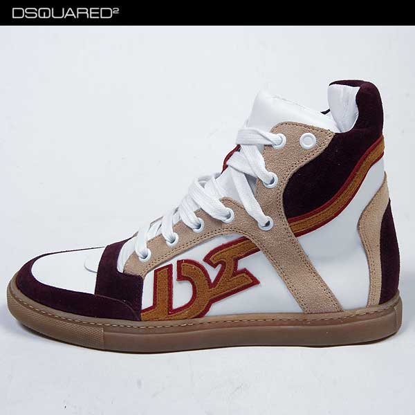 関税・送料込 DSQUARED2 ロゴ デニム ハイカットスニーカー 楽天市場】ディースクエアード DSQUARED2 メンズ 靴 スニーカー