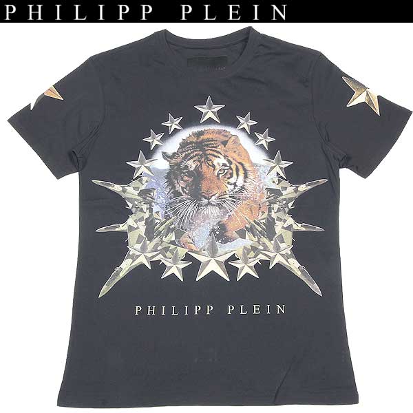 PHILIPP PLEIN　フィリッププレイン　スカル　刺繍　バッファロー Philipp Plein rhinestone-embellished Sweatshirt | Black