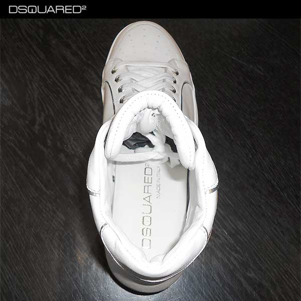 DSQUARED2 ディースクエアード ホワイト WHITE スニーカー メンズ 秋冬