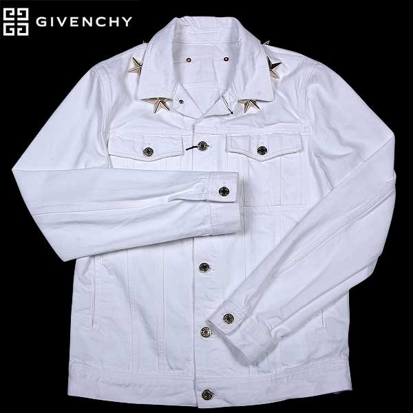 GIVENCHY - GIVENCHY ジバンシー ノーカラージャケット 金ボタン