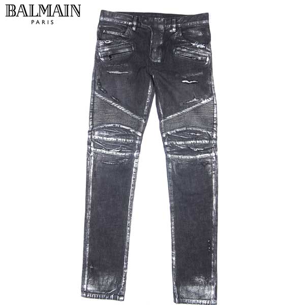 【楽天市場】バルマン BALMAIN メンズ ボトムス デニム パンツ 