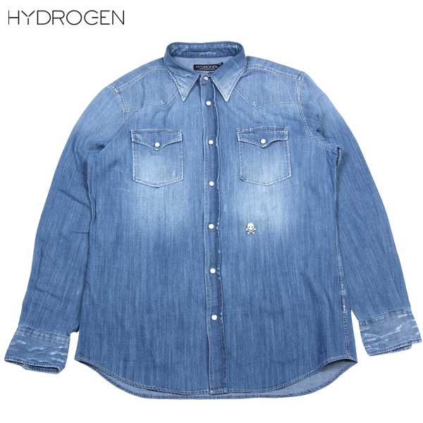 楽天市場】ハイドロゲン HYDROGEN メンズ トップス 長袖 シャツ