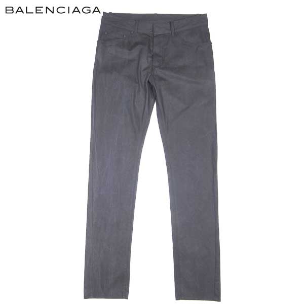 バレンシアガ BALENCIAGA メンズ パンツ ボトムス シンプルデザインコットンパンツ ネイビー系 301832 TIB07 1000 14S (R79800) 【送料無料】【smtb-TK】｜ガッツ ブランドショップ